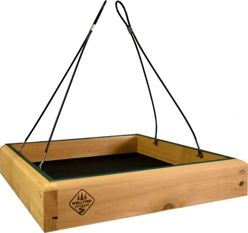 1000 West Cedar Platform Feeder Hanging