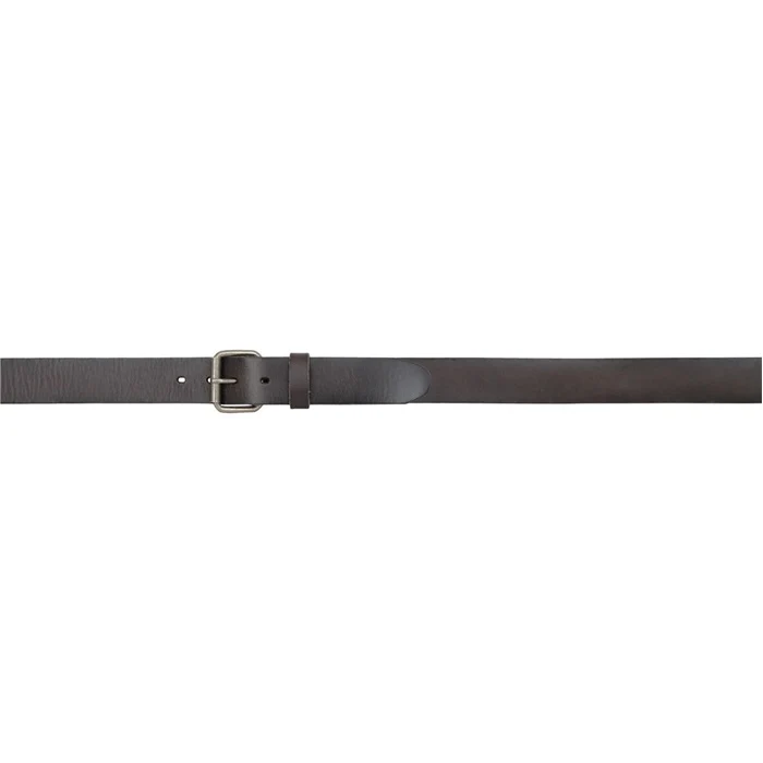 3D Men's 1 1/2" Plain Vintage Western Basic Belt - Dark Brown