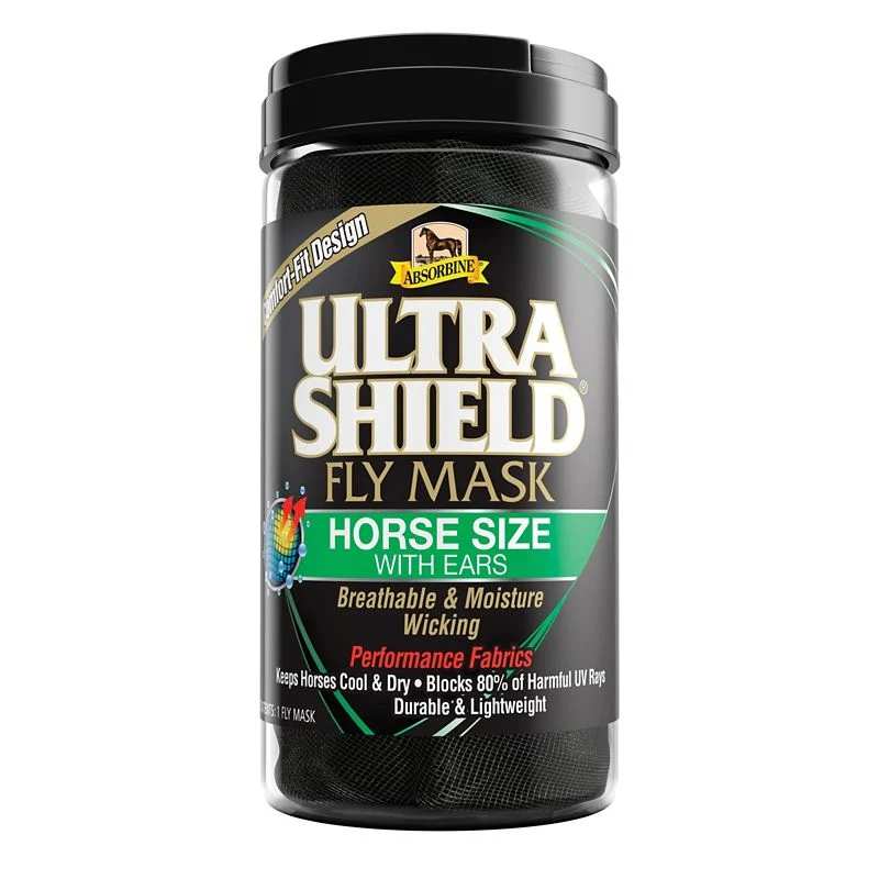 Absorbine Ultrashield Fly Mask Without Ears - Image 3