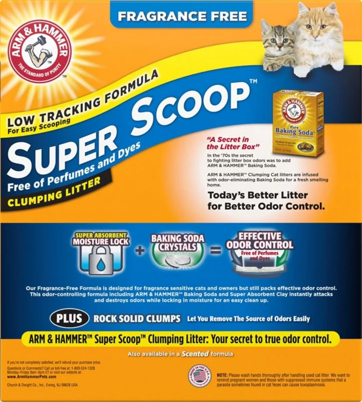 Arm And Hammer Super Scoop Clumping Litter - Image 2