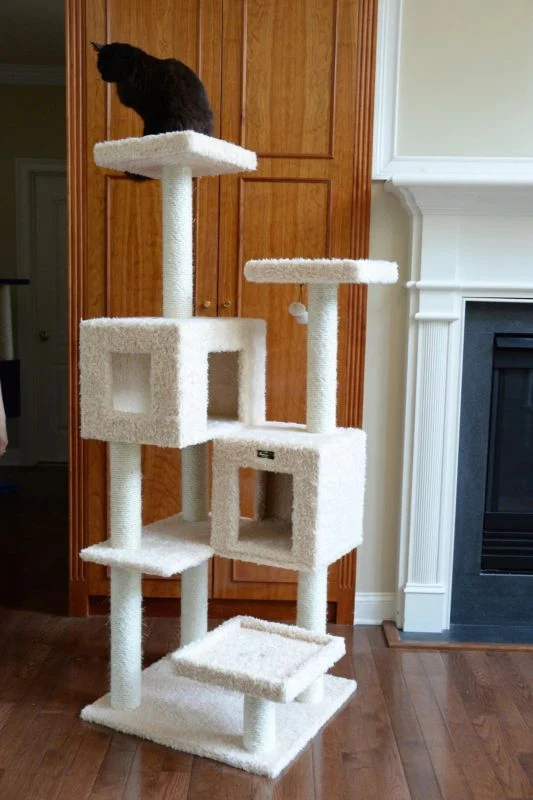Armarkat Real Wood A6702 Multi Level Cat Tree - Image 2