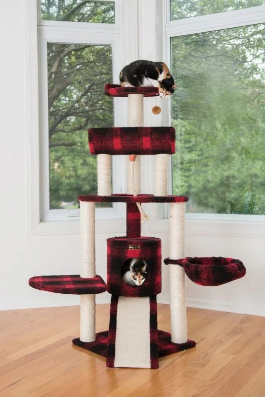 Armarkat Real Wood B5806 Multi Features Cat Tree - Image 2