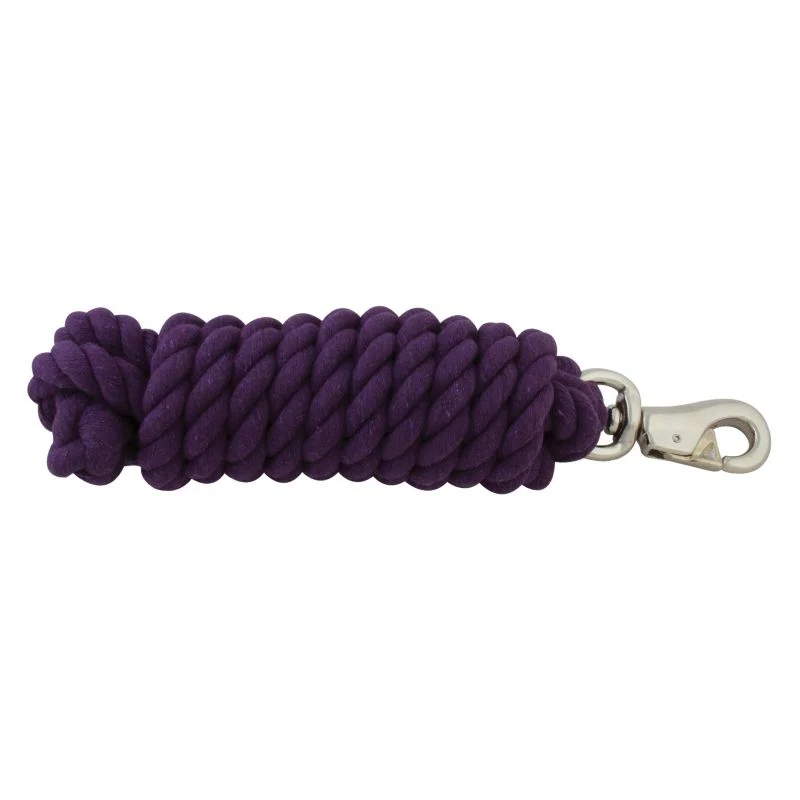 Basic Cotton Lead Rope with Bull Snap - Image 2
