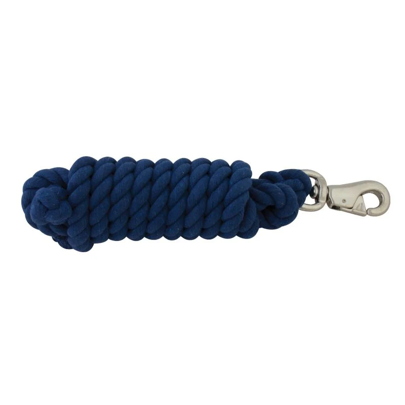 Basic Cotton Lead Rope with Bull Snap - Image 3