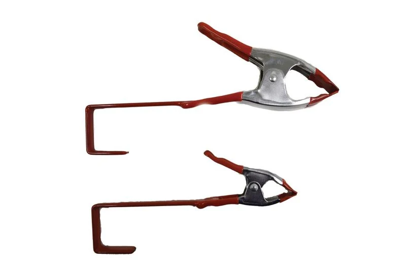 Blanket and Tack Clamp with Hook