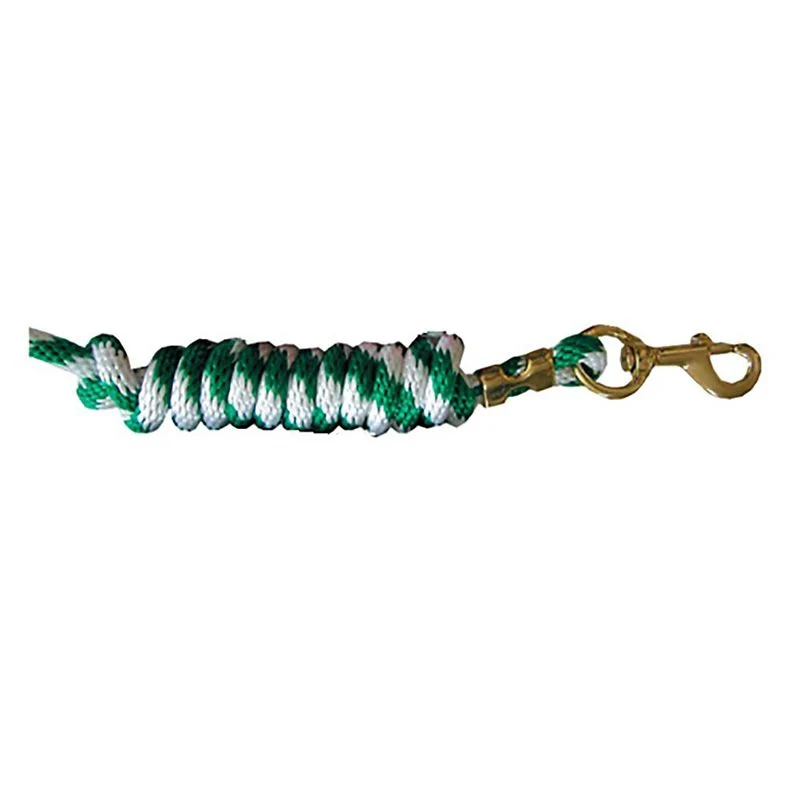 Braided Poly 8ft Lead with Solid Brass Snap - Image 6