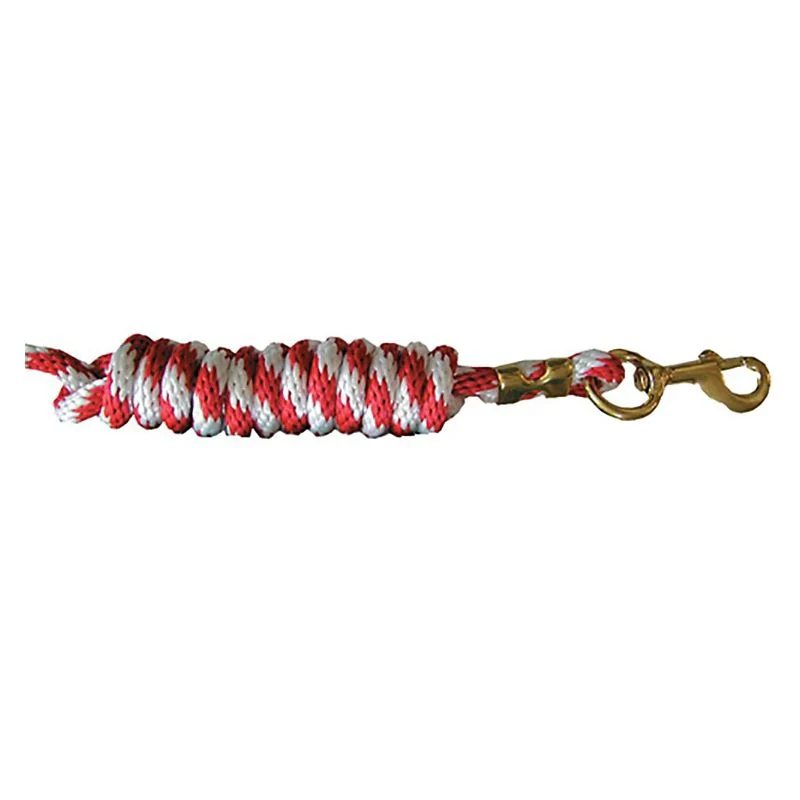 Braided Poly 8ft Lead with Solid Brass Snap - Image 7
