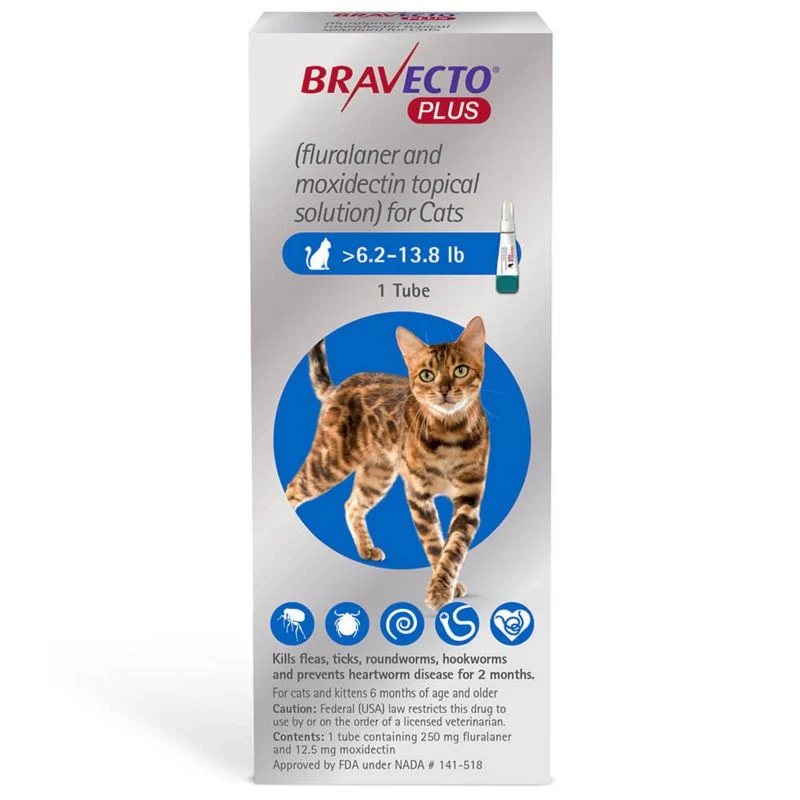 Bravecto Plus for Cats 2 Month Dose - Image 2
