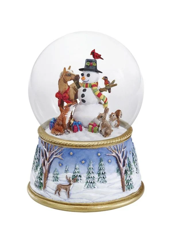 Breyer A Gathering Of Friend-Musical Snow Globe