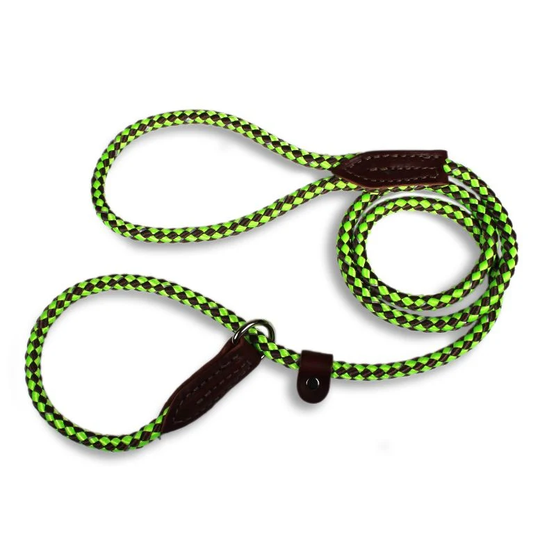British Reflective Rope Slip Dog Lead - Image 2