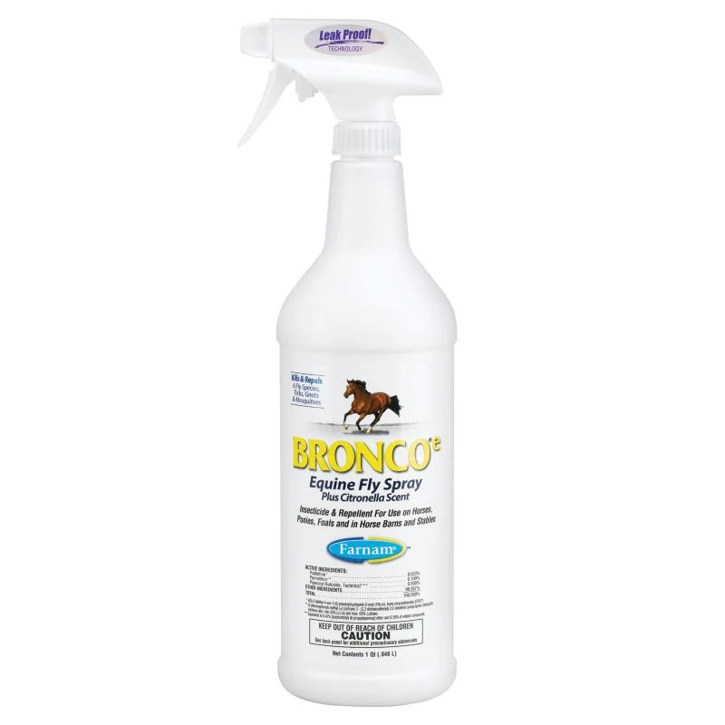 Bronco e Equine Fly Spray 32 oz 2-Pack