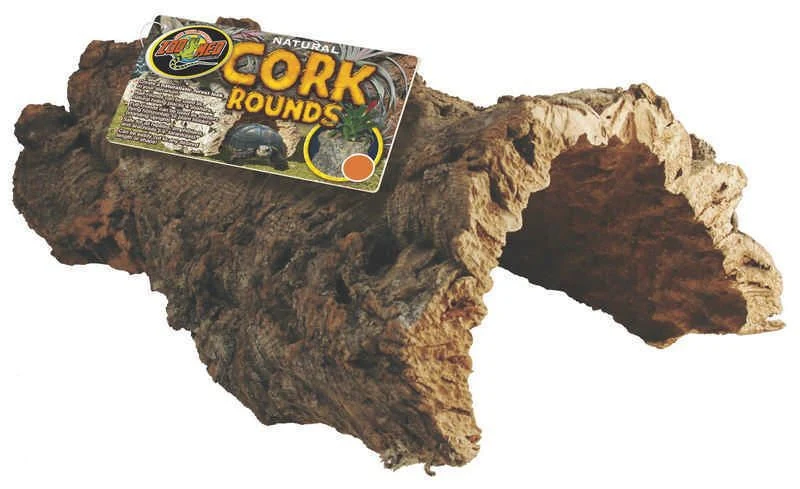 Cork Bark Round For Terrariums Large Natural - Image 3