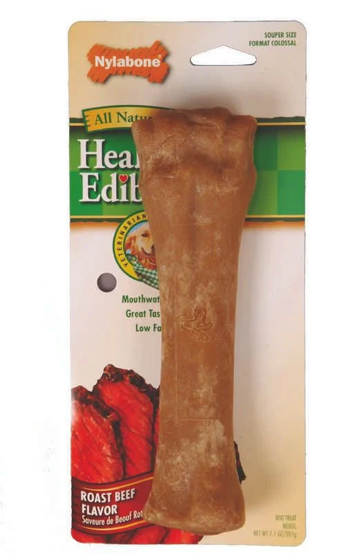 Nylabone Roast Beef Bone with Vitamins