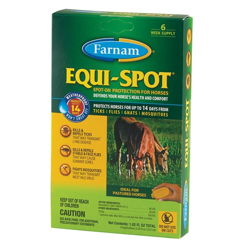 Equi-Spot Fly Control 6 Week 4-Pack