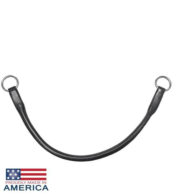 Feather-Weight Jaw Strap with Rubber 16" Black - Image 2