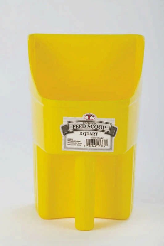 Feed Scoop 3qt Blue