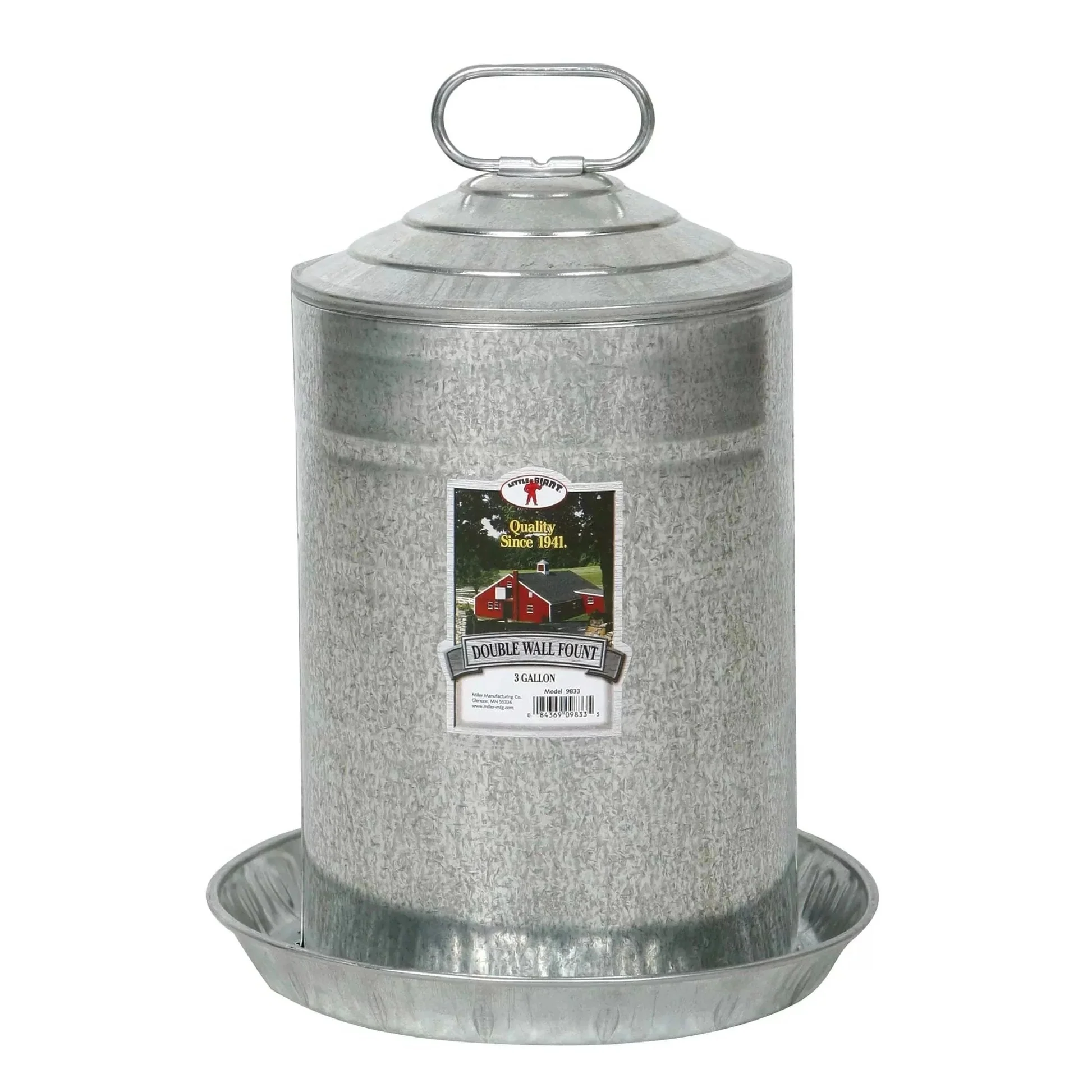 Galvanized Double Wall Founts - Image 2