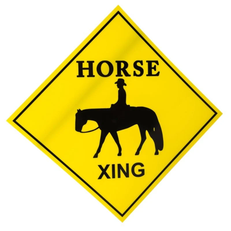 Gatsby Horse Crossing Sign - Image 2