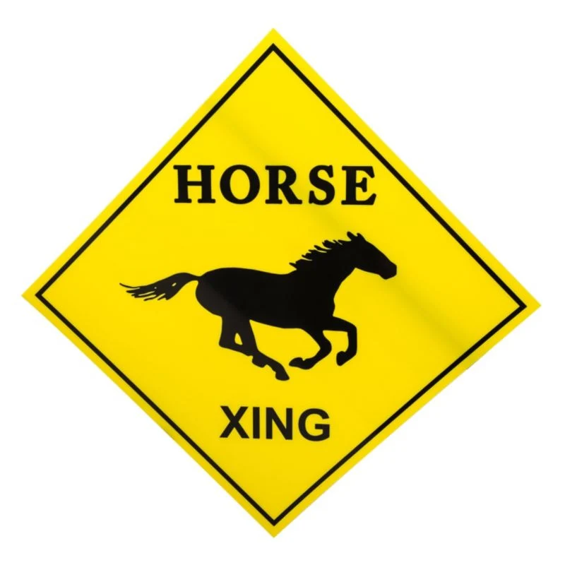 Gatsby Horse Crossing Sign - Image 3