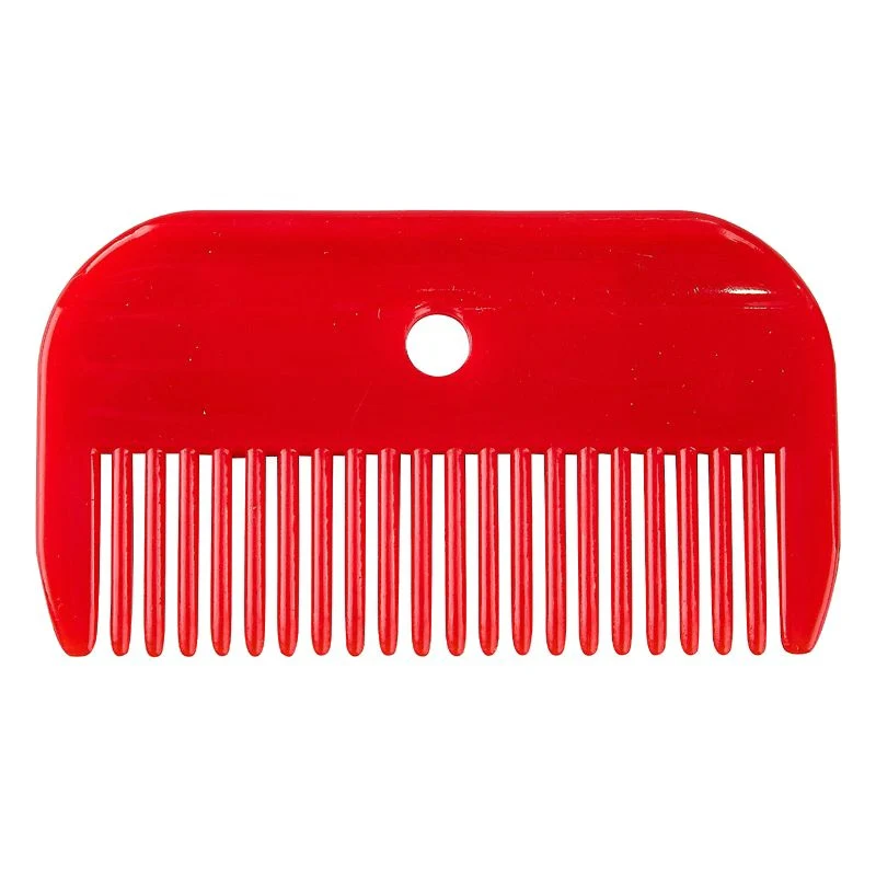 Gatsby Plastic Mane Tail Comb Red