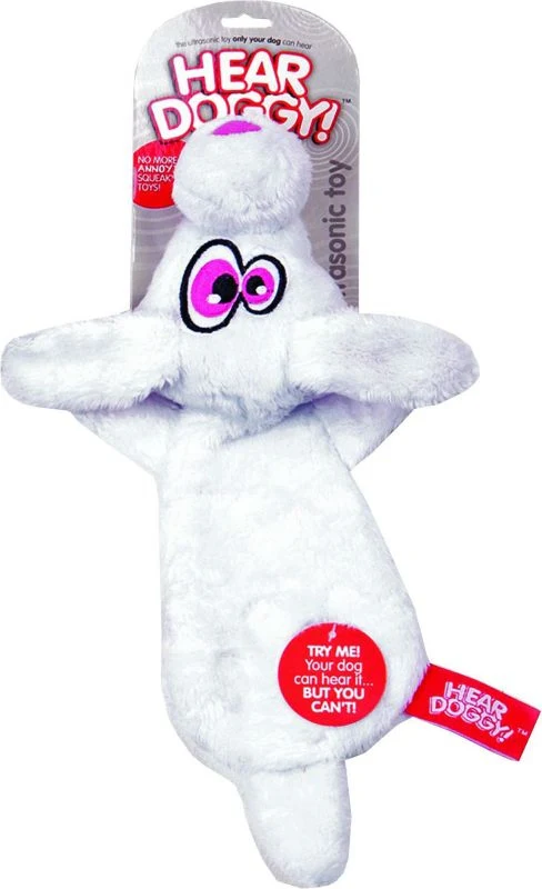 Hear Doggy Ultrasonic Flats Dog Toy