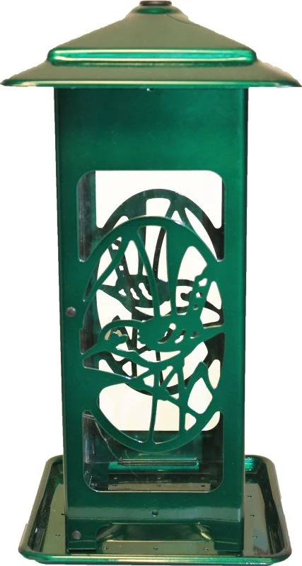 Homestead Songbird Seed Feeder 5 lb Green