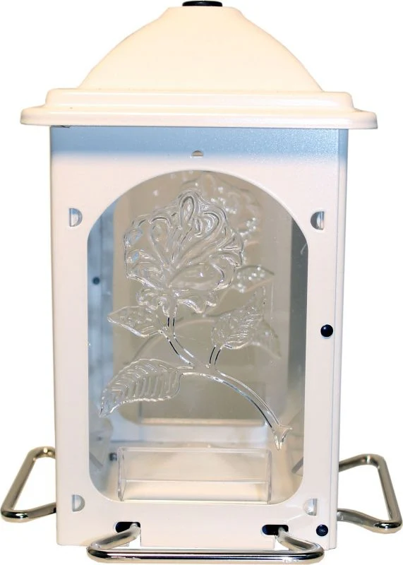 Homestead White Rose Feeder 5 lb White