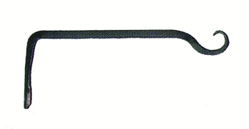 Hookery Straight Hanger Upturn Hook 6 Black - Image 2