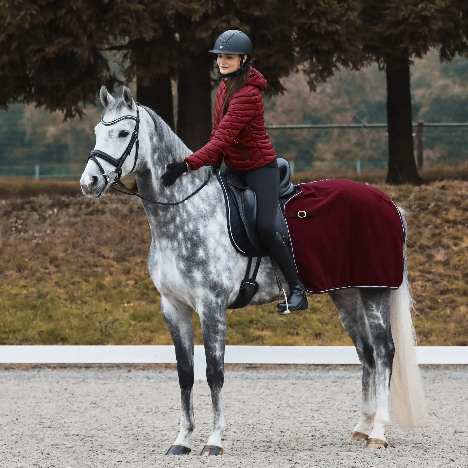 Horze Kiel Fleece Quarter Sheet - Image 6