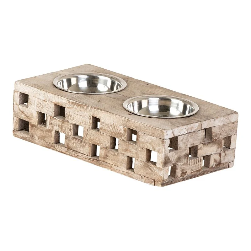 Huntley Berjen Raised Double Bowl Feeder - Image 3