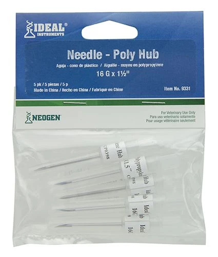 Ideal Polypropylene Hub Needle Pack - Image 3