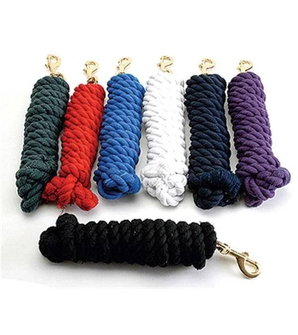 Jacks Cotton Lead Rope 3/4" X 10' Black - Image 4