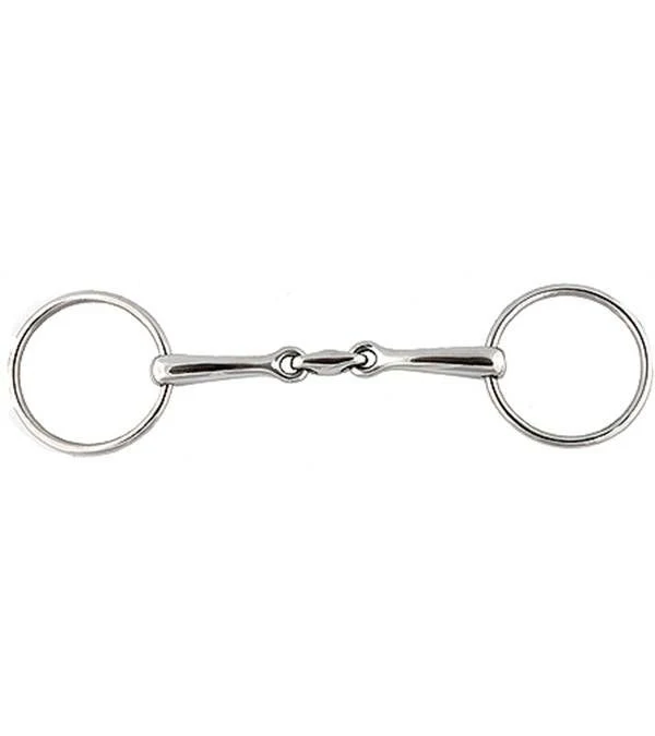 Jacks Horizontal Elliptical Link Bradoon Bit 5-1/2