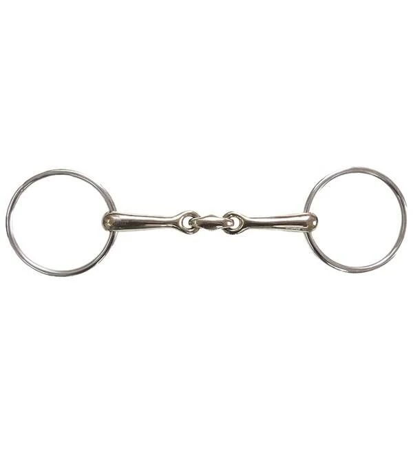 Jacks Horizontal Elliptical Link Bradoon Bit 5-3/4