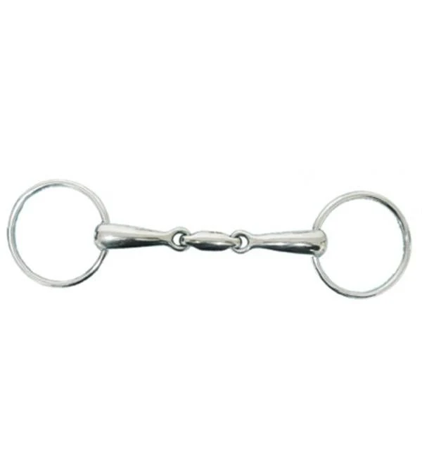 Jacks Horizontal Elliptical Link Loose Ring Snaffl - Image 2