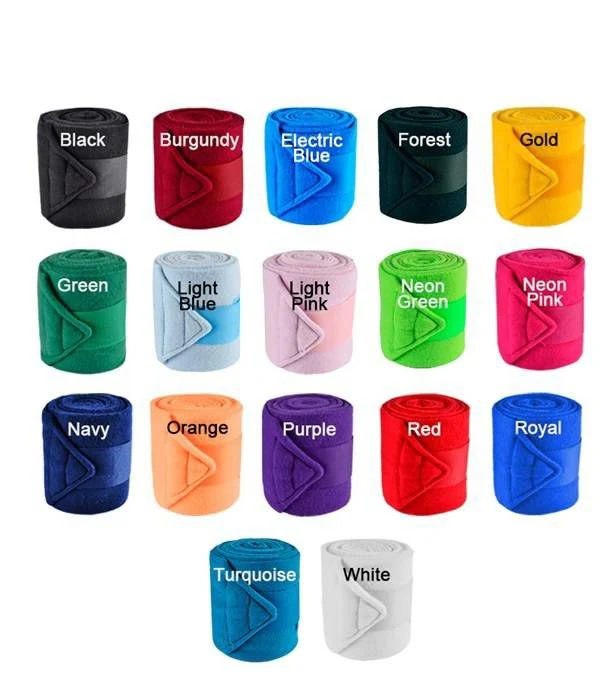 Jacks Pony Polo Bandages 3 1/2" x 5' Black - Image 6