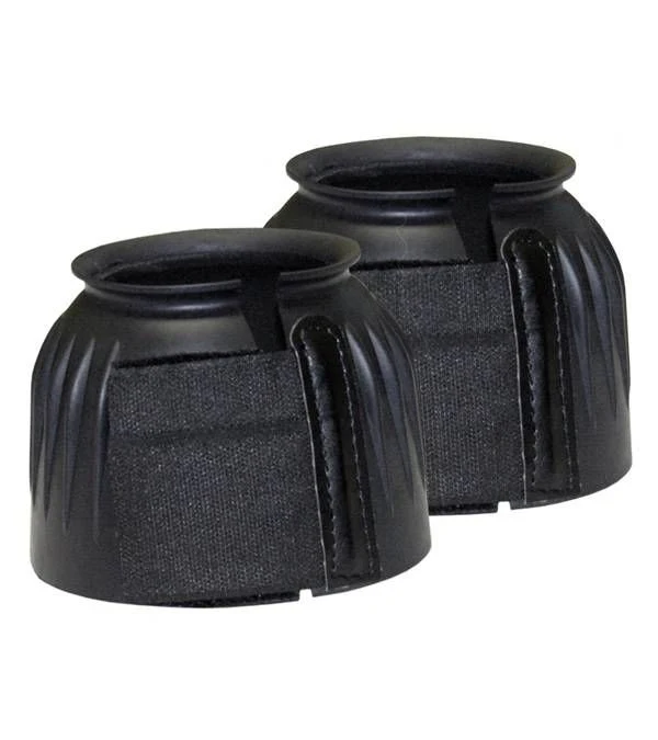 Jacks Ribbed Bell Boots with Velcro - Sold in Pair - Image 2