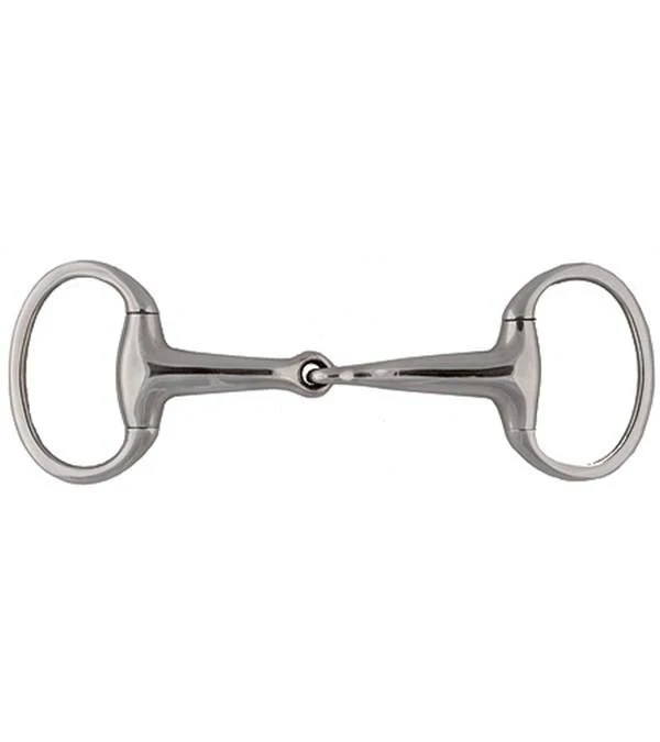 Jacks Solid Jointed Mouth Eggbutt Snaffle Bit SS5