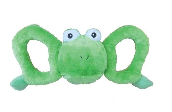 Jolly Pets Tug-A-Mal Frog Small - Image 3