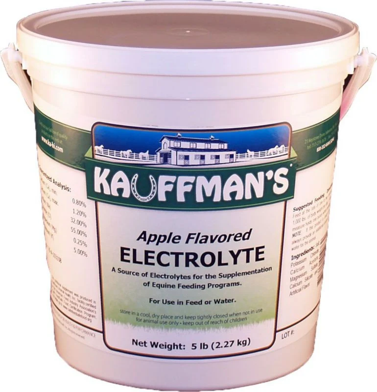 Kauffmans Apple Electrolyte 15 lb Apple