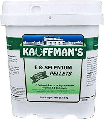 Kauffmans Vitamin E And Selenium Pellets