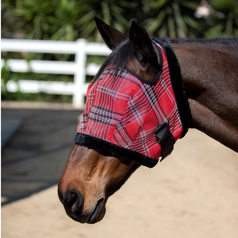Kensington Fly Mask with Fleece Trim - Image 8