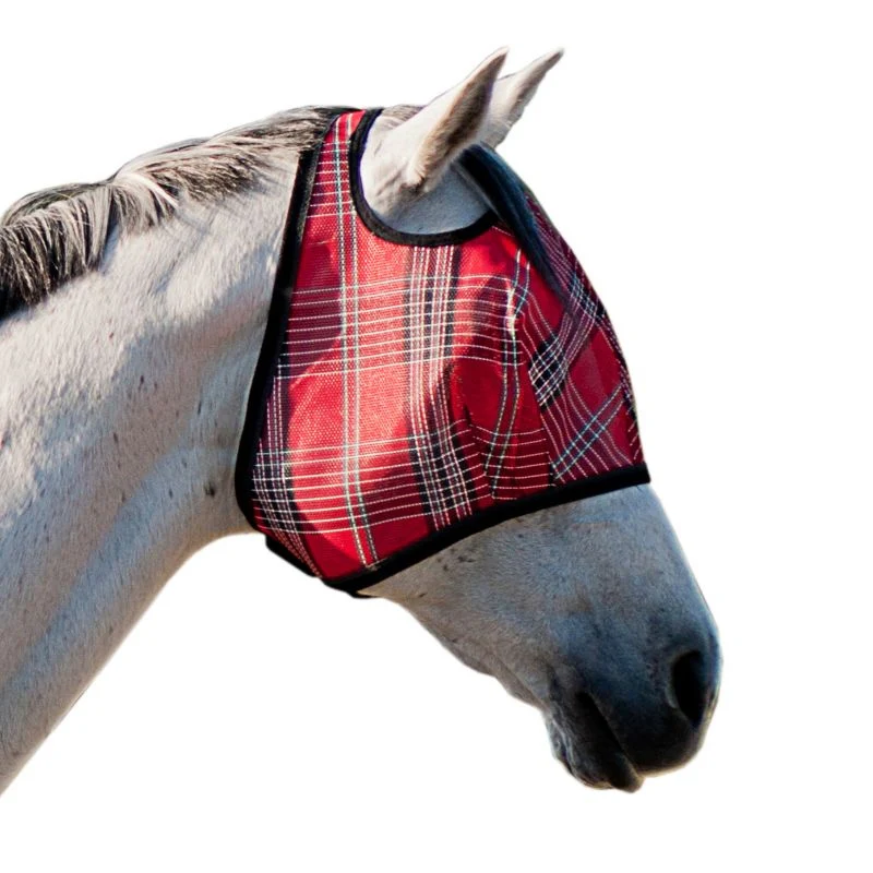 Kensington Fly Mask with Web Trim Large Deluxe Hun - Image 9