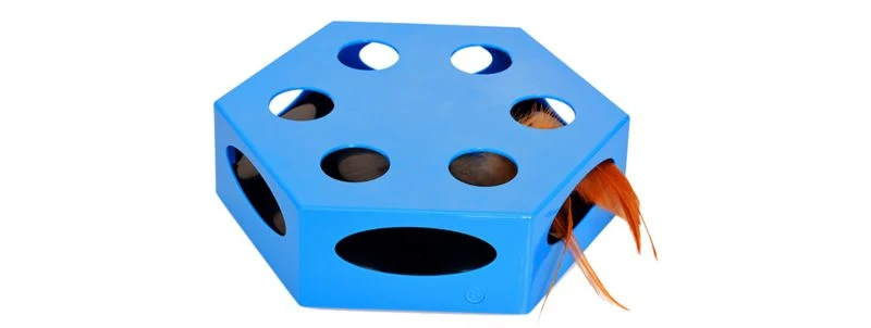 Knock n Roll Interactive Spinning Cat Toy