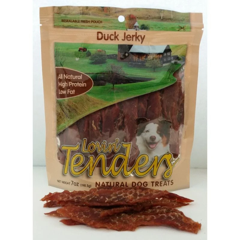Lovin Tenders Duck Jerky Dog Treat