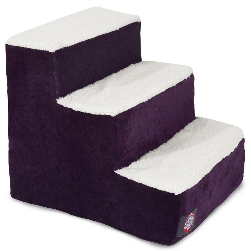 Majestic Pet Villa Aubergine Pet Stairs