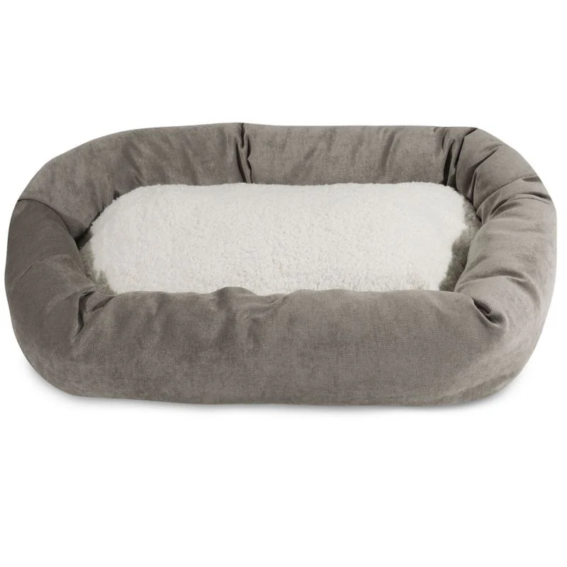 Majestic Pet Vintage Villa Sherpa Bagel Bed