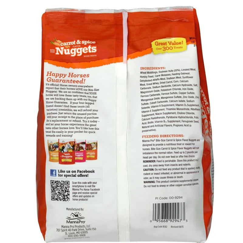 Manna Pro Bite Size Nuggets 4 lb. - Image 3