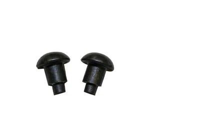 Metalab Spur Buttons Black Steel Set of 10