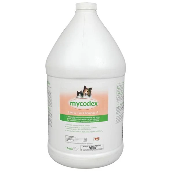 Mycodex Pet Shampoo with 3x Pyrethrins Gallon